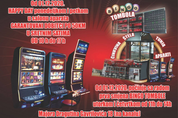 BINGO TOMBOLA BIJELJINA Nešto novo zabavno i nagradno
