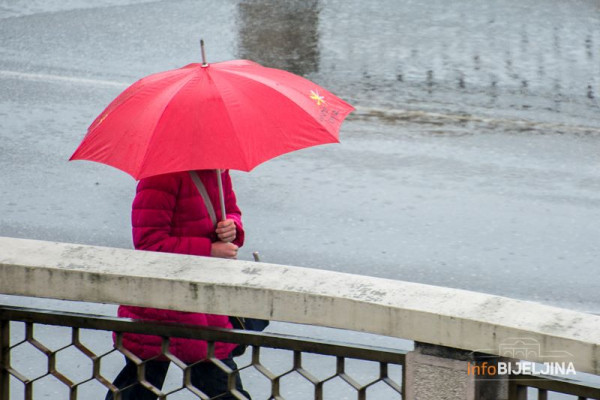 Danas oblačno sa kišom, temperatura do 11 stepeni