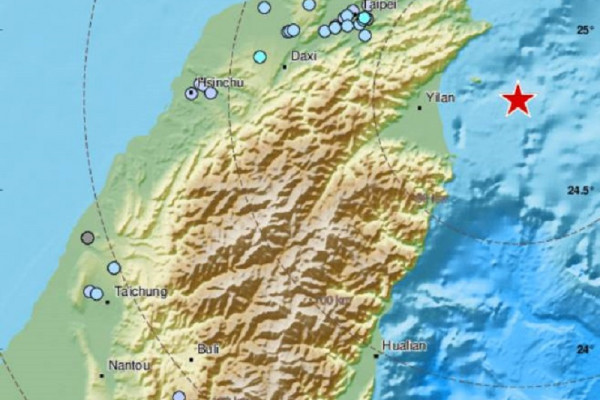 Zemljotres u Tajvanu jačine 5,7 stepeni po Rihteru