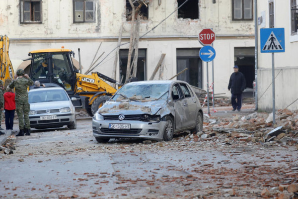 Još jedan zemljotres potresao područje Petrinje