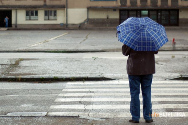 SUTRA POGORŠANJE VREMENA Obilnije padavine u Hercegovini i Krajini