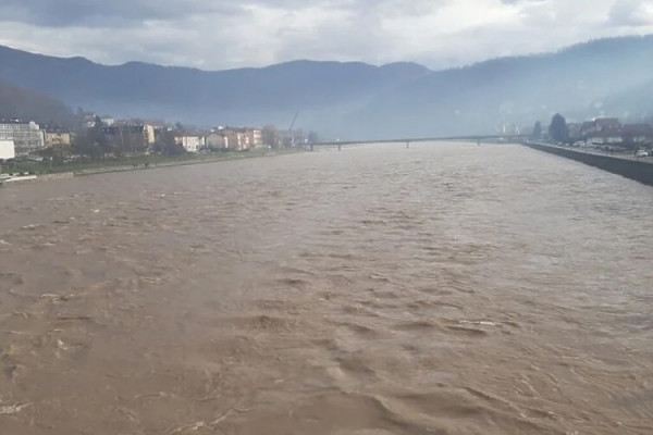 Izlile se rijeke na području Goražda, oštećeni pojedini putevi
