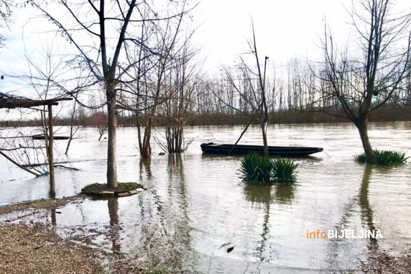 Bijeljina: Drina još ispod redovne kote odbrane od poplava