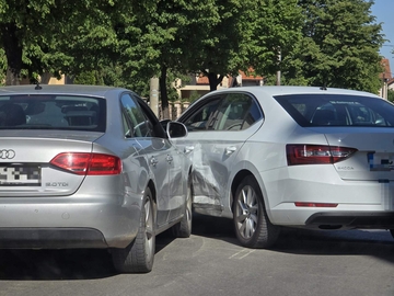 Sudar u Bijeljini, stigla policija (FOTO)