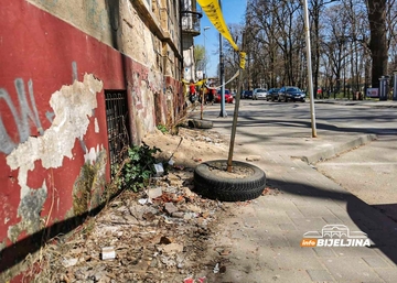 ZABORAVLJENI ŠUT Fasada otpala, niko je ne uklanja