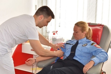 Humanost na djelu: Bijeljinski policajci sutra i prekosutra daruju krv