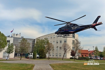PRVI HELIKOPTERSKI TRANSPORT  Trudnica iz Bijeljine prevezena u UKC u Banjaluci