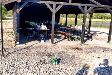 Bijeljinski maturanti PALI NA TESTU BONTONA: Na Eko jezerima OSTAVILI DEPONIJU (FOTO)