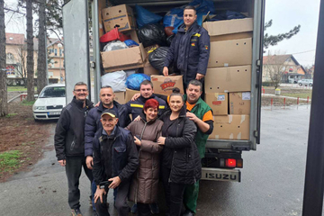 Mještani Dvorova uputili pomoć narodu Turske