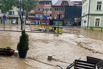 Alarmantno stanje zbog poplava kod Čelića i u Tešnju