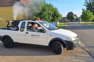 Bijeljina: Danas nastavak zaprašivanja odraslih formi komaraca