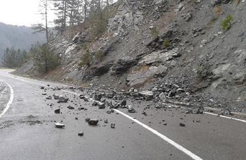 Povećana opasnost od odrona u usjecima