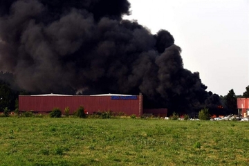 Požar u Brčkom, gori fabrika za proizvodnju plastike
