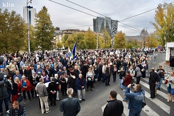 Počeo protest ispred OHR-a u Sarajevu