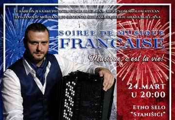 Francuski ritam stiže u Semberiju uz Dušana Sekulića: Veče šansone i jazza uz koncert majstora harmonike