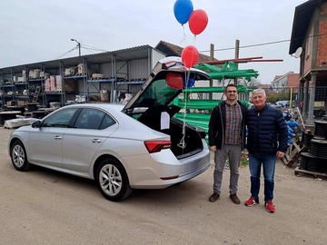 AUTO JE TVOJ: Bijeljinska firma poklonila vozilo radniku