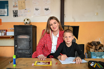 Upoznajte Radovana, jedinog đaka u Kmećanima