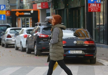 IZDATO UPOZORENJE Do sredine dana jak vjetar, nakon toga zahlađenje i kiša