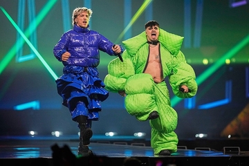 Bejbi Lazanja ponovo podigao publiku Evrovizije na noge (VIDEO)