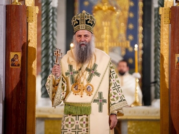Patrijarh Porfirije pisao Putinu, Trampu i papi: Ne dozvolite da srpski narod bude izgnan sa KiM