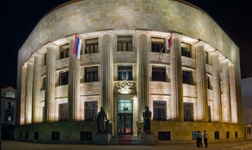 Napadnut policajac ispred Palate Republike u Banjaluci (VIDEO)