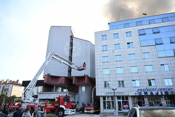 Osam osoba nagutalo se dima i primljeno u Dom zdravlja Banjaluka