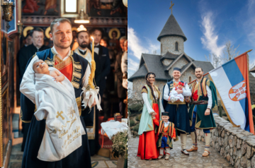 Porodična svečanost kod Stanišića: Stanivuković kumovao na krštenju male Anđelije