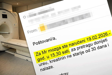 Zagrebčanka termin za magnetnu rezonancu mozga u državnoj bolnici dobila 2026. godine