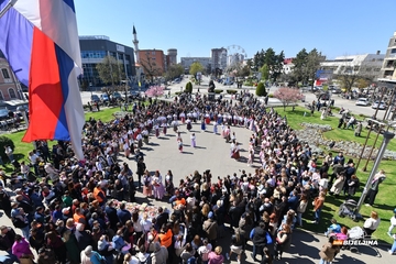 Bijeljina: Zaigrale Lazarice i najavile Vaskrs (FOTO, VIDEO)
