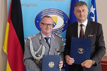 Njemačka donirala Ministarstvu odbrane BiH 1,2 miliona eura, potrošiće ih na obnovu kasarni