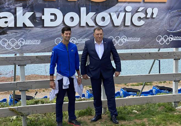 Dodik poručio da je Novak pokazao zašto je najbolji teniser svih vremena i uzor mladim generacijama