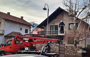 Mjaukala dva dana: Bijeljinski vatrogasci spasili mačku sa drveta