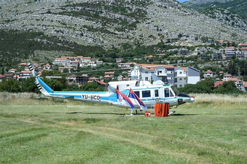 Srpski helikopter koji je stigao u Trebinje vraća se u Srbiju