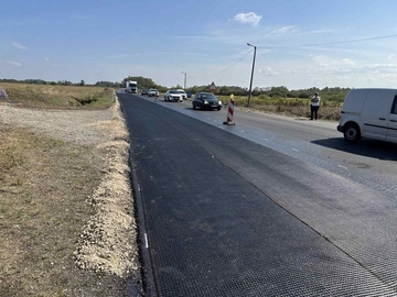 „JP "Putevi Republike Srpske" izvodi radove na obnovi magistralnog puta Donja Bukovica – Bijeljina (FOTO) 