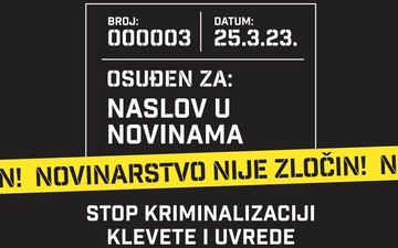 Mišljenje nije zločin: Pokrenut portal za odbranu slobode govora i mišljenja u Srpskoj i BiH (VIDEO)