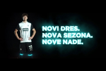 Partizan predstavio novi dres