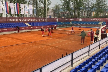 Srpska open: Kiša definitivno zaustavila tenis u Banjaluci