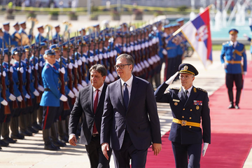 Počela vojna parada u Srbiji