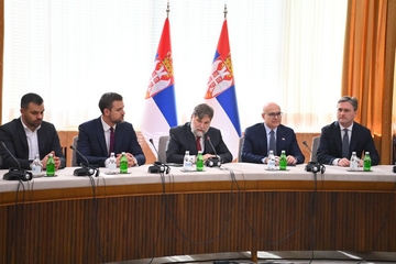 Vučević se sastao sa delegacijom Srba iz Beča (FOTO)