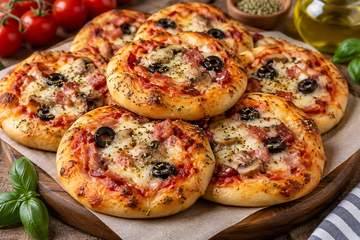 Domaće mini pizze: Mekane iznutra, hrskave spolja