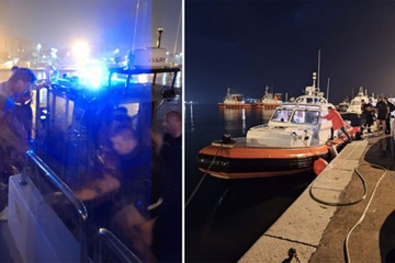 Troje državljana Srbije spaseno na moru, dijete promrzlo