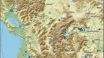 U Sjevernoj Makedoniji u razmaku od par minuta dva jača zemljotresa 