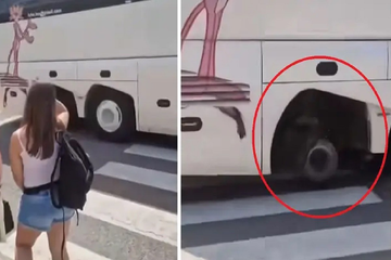 Maturante iz Zlatara u Španiju vozio autobus bez točka (VIDEO)