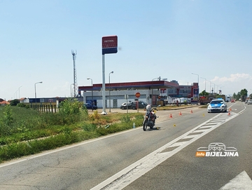 Povrijeđen motociklista u Bijeljini 