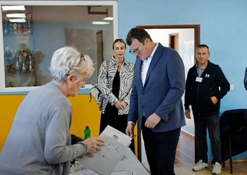 Božović glasao u Vojkovićima