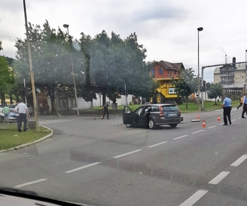 U sudaru povrijeđen motociklista, prevezen u bijeljinski bolnicu