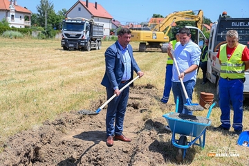 Napokon počela gradnja sportske dvorane u Bijeljini: Rade tek prvu fazu, za ostatak nedostaju milioni KM (FOTO)