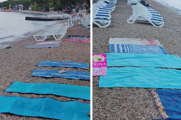 Fotografisala plažu u Makarskoj: Da li je i vama ovo jadno?