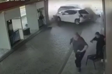 Sudar na benzinskoj pumpi "Dušanić", pogledajte snimak