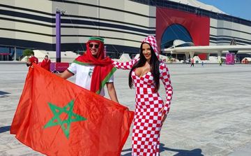 VATRENA PODRŠKA Hrvatica napravila pometnju u Kataru